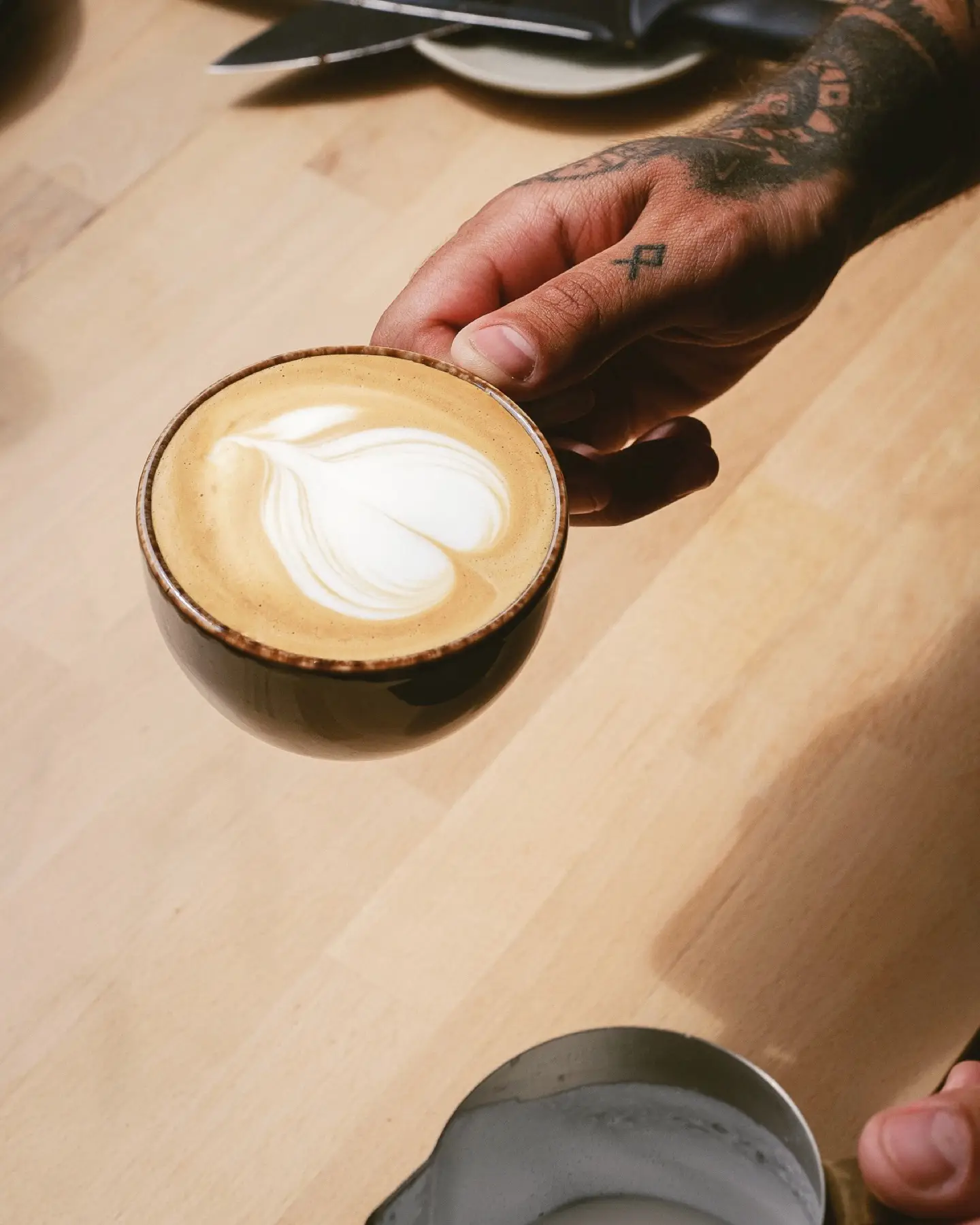 En latte på disken